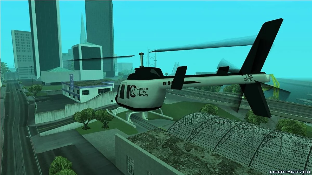 Carcer City News Chopper (FROM GTA UNDERGROUND) / GTA San Andreas