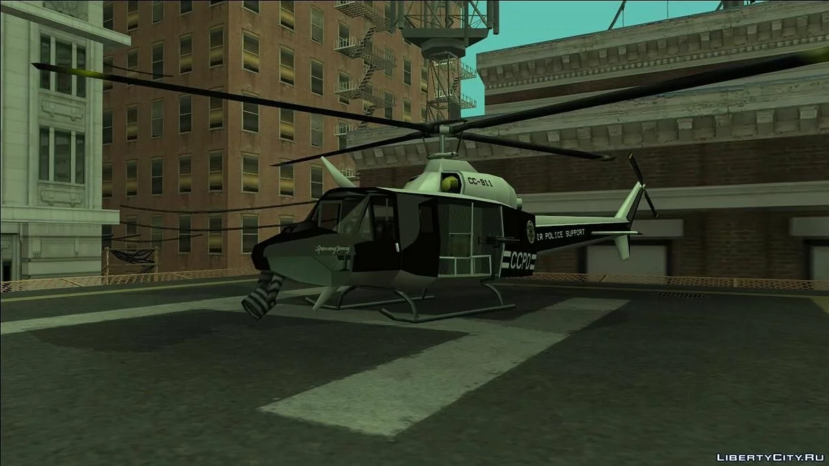 Carcer City Police Maverick (FROM GTA UNDERGROUND) / GTA San Andreas