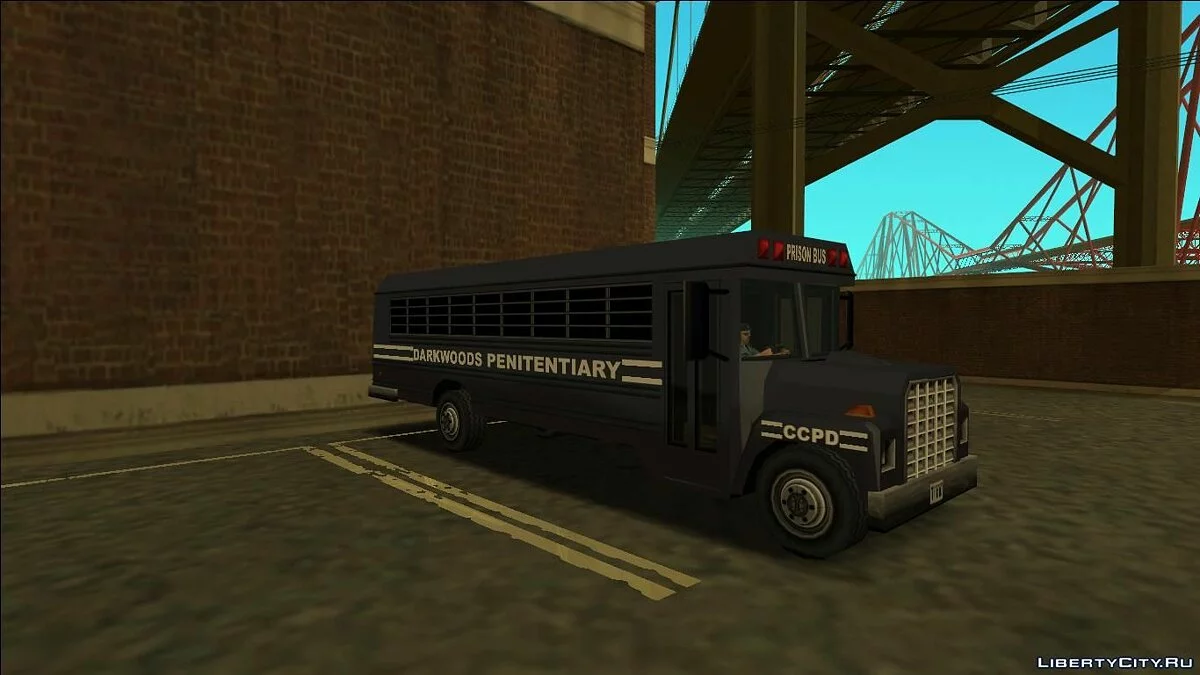 Carcer City Prison Bus (FROM GTA UNDERGROUND) / GTA San Andreas