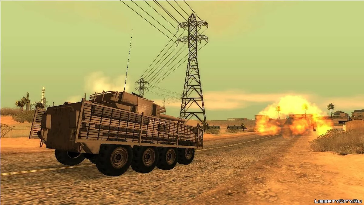 HVY Defender SA Style / GTA San Andreas