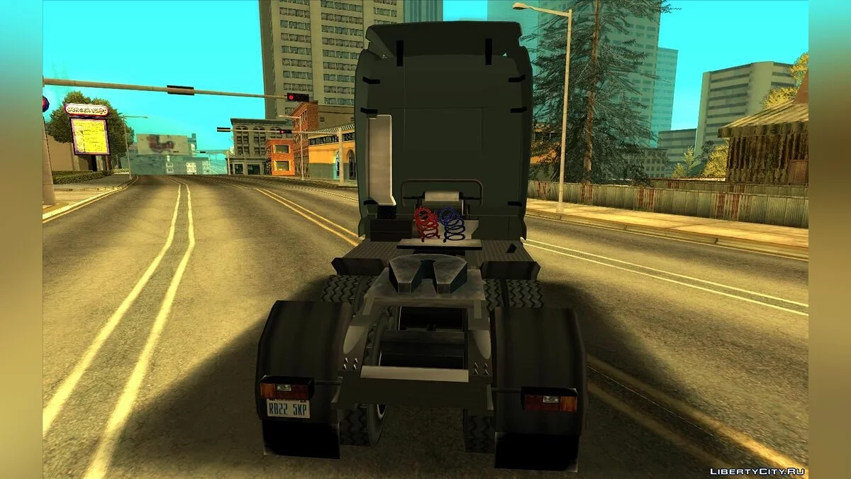Man TGX 29.480 - Улучшен (SA стиль) / GTA San Andreas