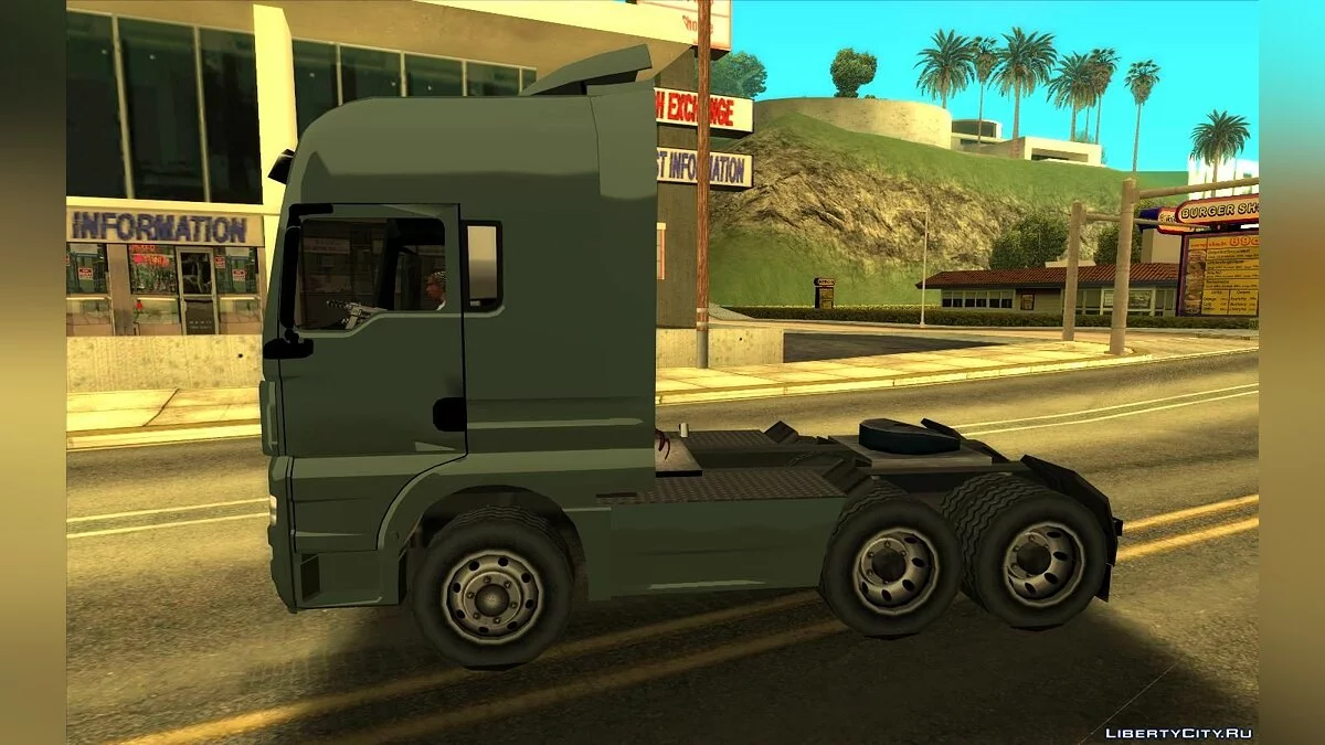 Man TGX 29.480 - Улучшен (SA стиль) / GTA San Andreas