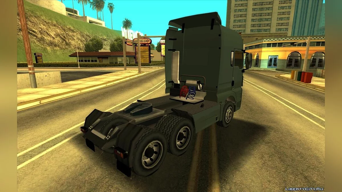 Man TGX 29.480 - Улучшен (SA стиль) / GTA San Andreas