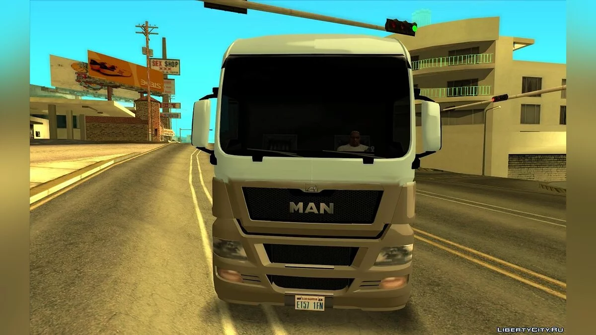 MAN TGX (Lowpoly) / GTA San Andreas