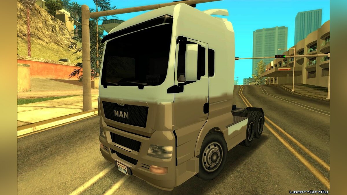 Скачать MAN TGX (Lowpoly) для GTA San Andreas