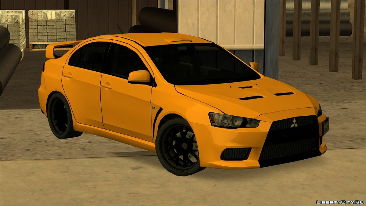 Скачать Mitsubishi Lancer EVO X для GTA San Andreas