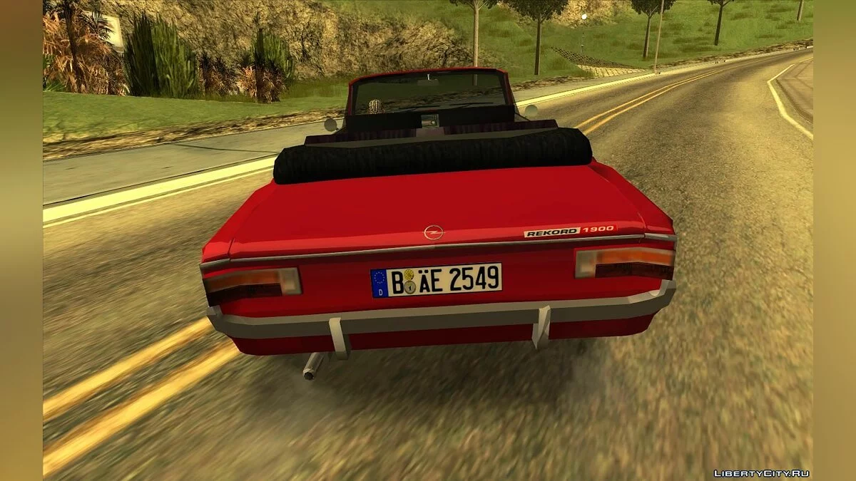 Opel Rekord C Cabriolet 1969 / GTA San Andreas