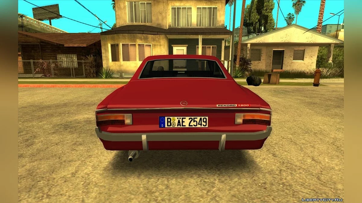 Opel Rekord C Coupe 1969 / GTA San Andreas