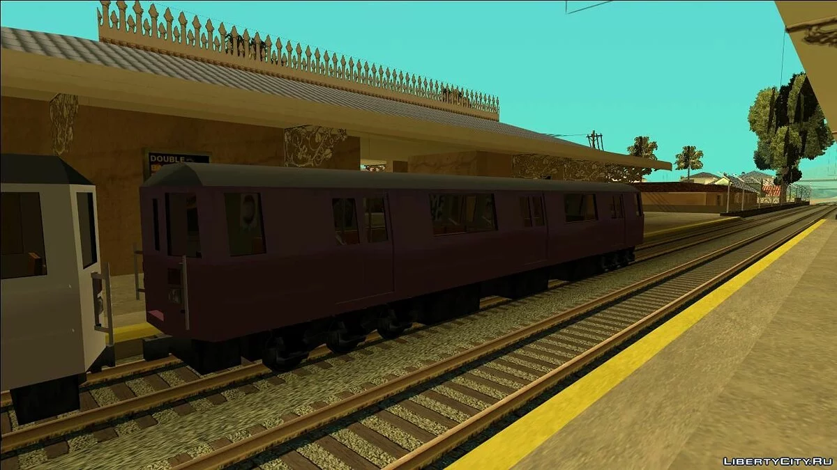 Поезд из GTAIII (FROM GTA UNDERGROUND) / GTA San Andreas
