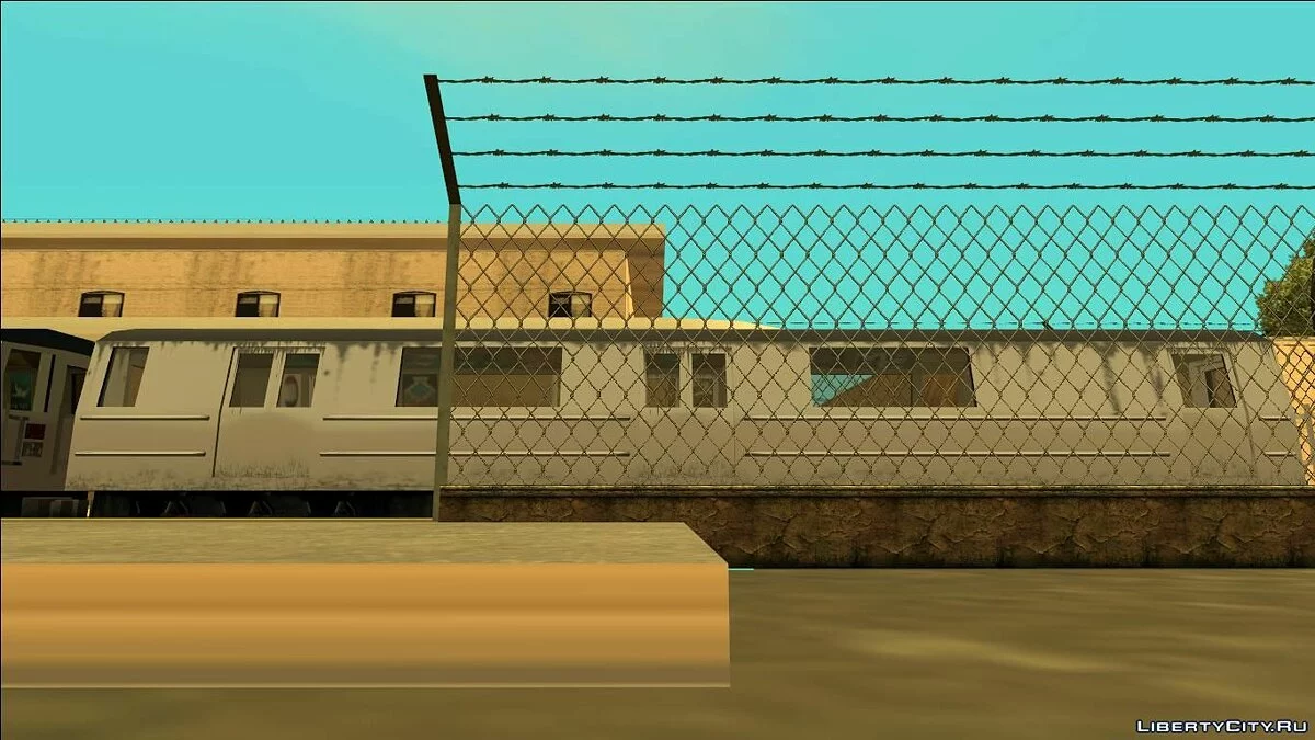 Поезд из GTAIII (FROM GTA UNDERGROUND) / GTA San Andreas