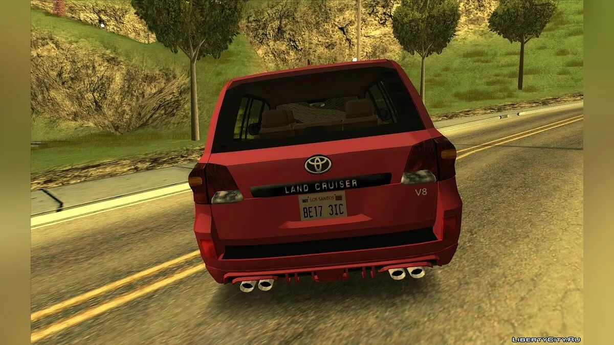 2015 Toyota Land Cruiser Lowpoly / GTA San Andreas