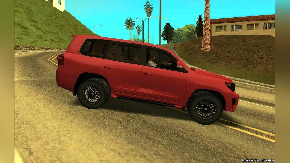 2015 Toyota Land Cruiser Lowpoly / GTA San Andreas