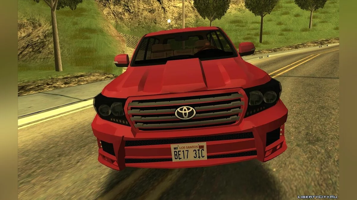 2015 Toyota Land Cruiser Lowpoly / GTA San Andreas