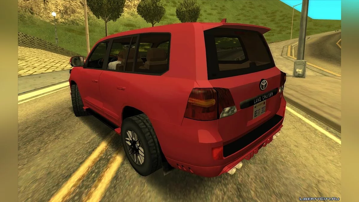 2015 Toyota Land Cruiser Lowpoly / GTA San Andreas