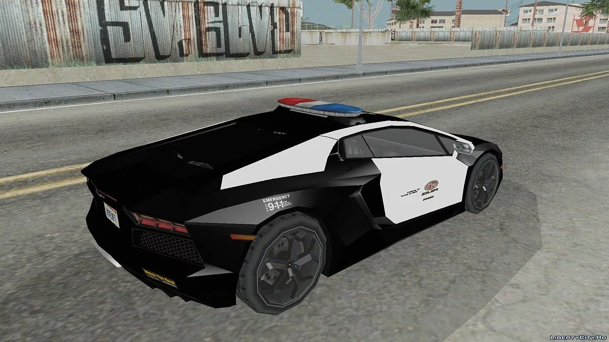 Lamborghini Aventador Police / GTA San Andreas