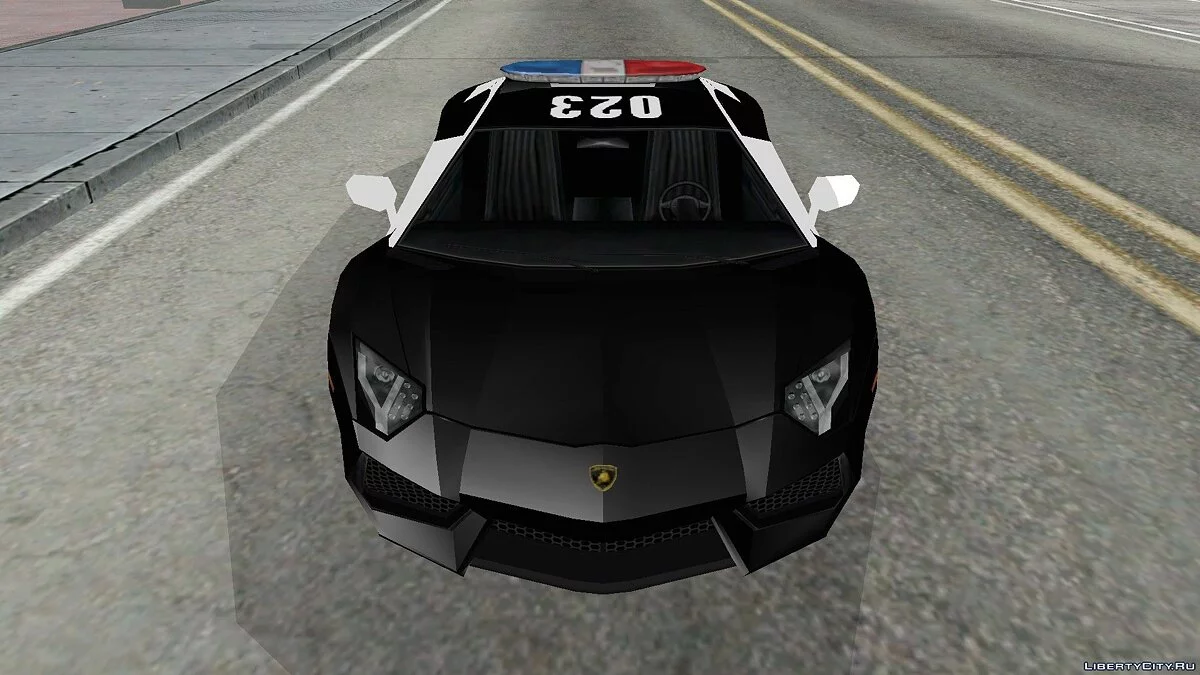 Lamborghini Aventador Police / GTA San Andreas