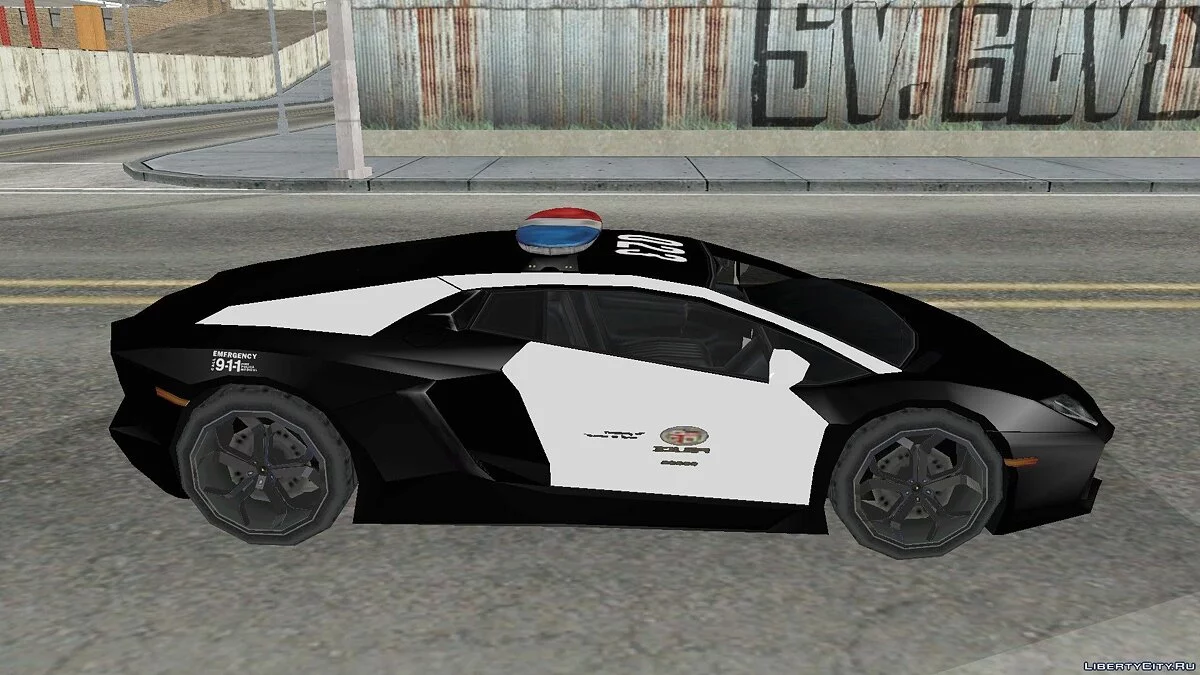 Lamborghini Aventador Police / GTA San Andreas