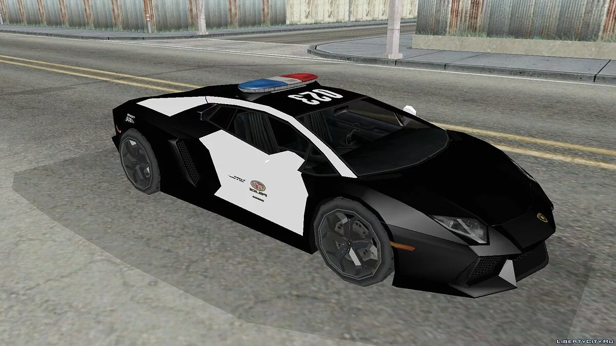 Lamborghini Aventador Police / GTA San Andreas