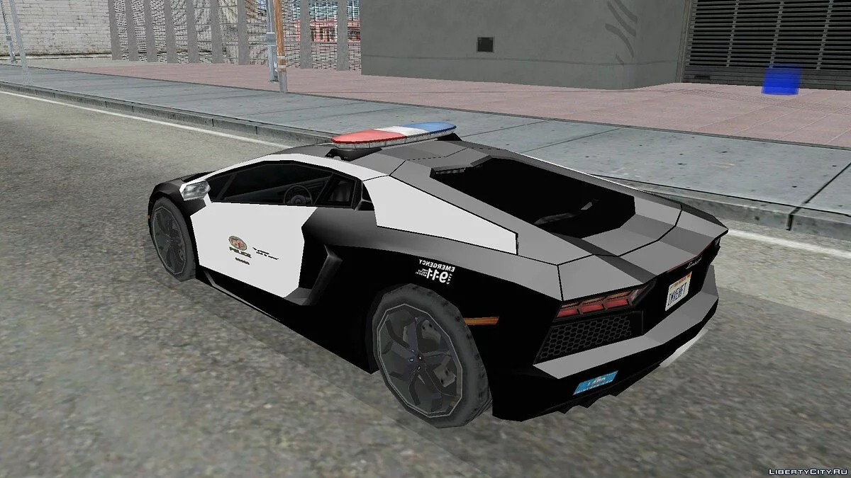 Lamborghini Aventador Police / GTA San Andreas
