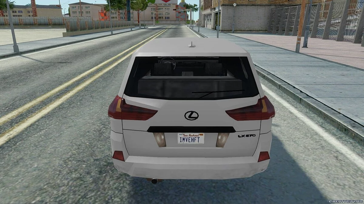 Lexus LX 570 / GTA San Andreas