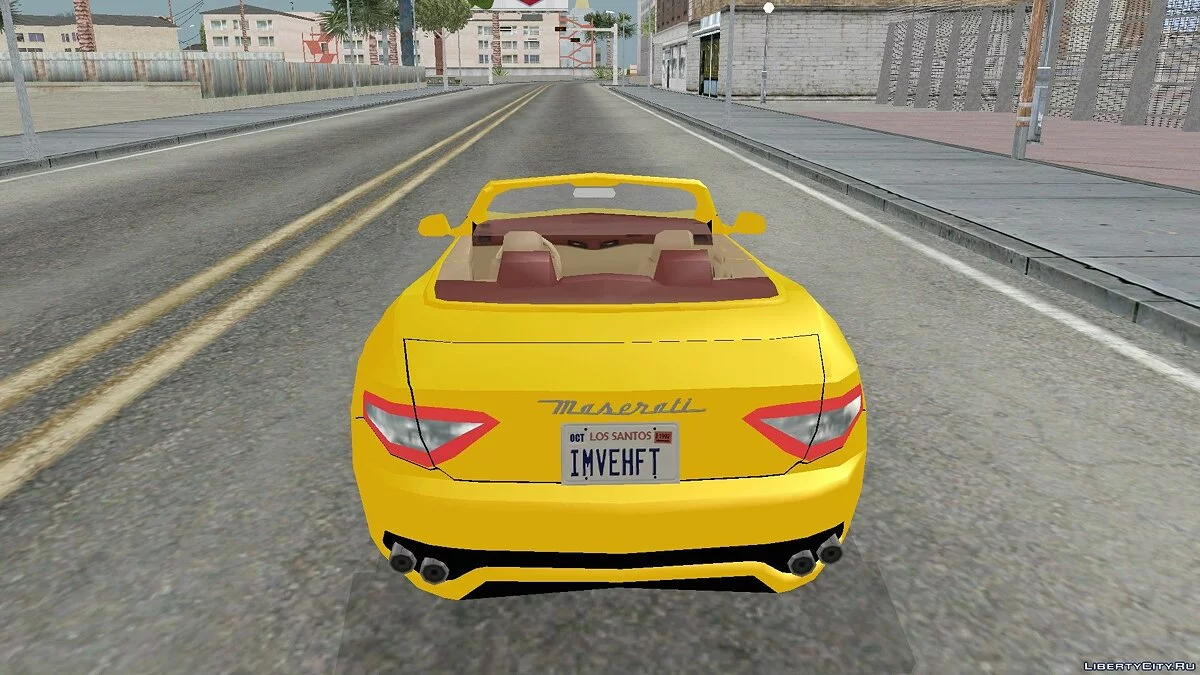 Maserati Ghibli / GTA San Andreas