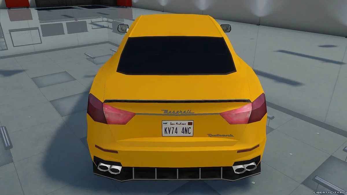 Maserati Quattroporte 2018 / GTA San Andreas