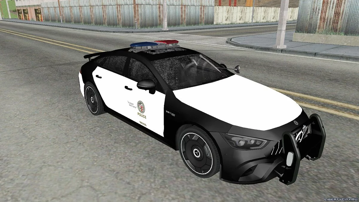 Mercedes-Benz GT63s Monoblock Police / GTA San Andreas
