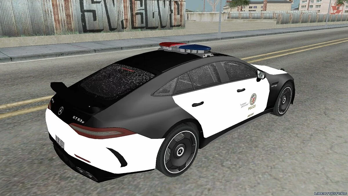 Mercedes-Benz GT63s Monoblock Police / GTA San Andreas