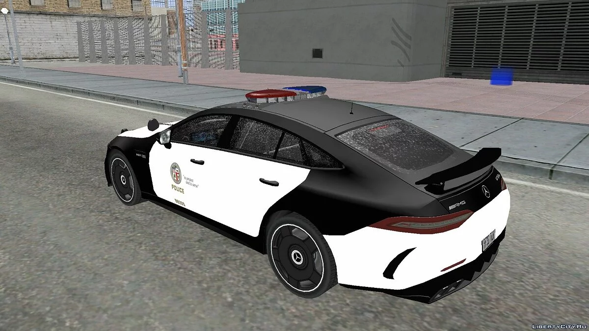 Mercedes-Benz GT63s Monoblock Police / GTA San Andreas