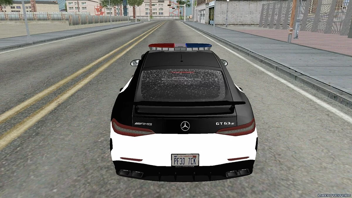 Mercedes-Benz GT63s Monoblock Police / GTA San Andreas