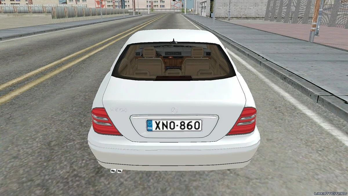 Mercedes-Benz S-Klasse W220 S600 '99 / GTA San Andreas
