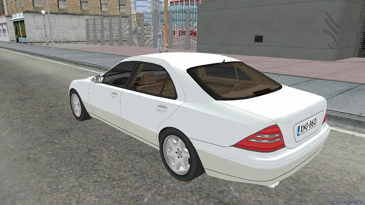 Mercedes-Benz S-Klasse W220 S600 '99 / GTA San Andreas