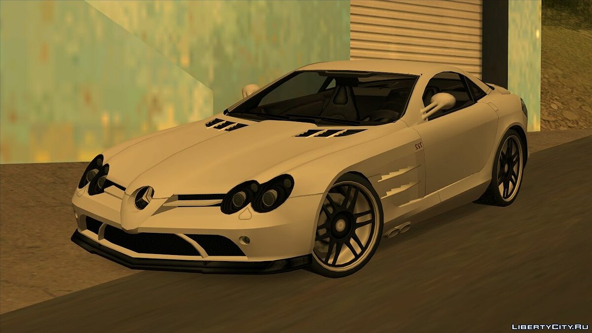 Скачать Mercedes-Benz SLR McLaren 722 для GTA San Andreas