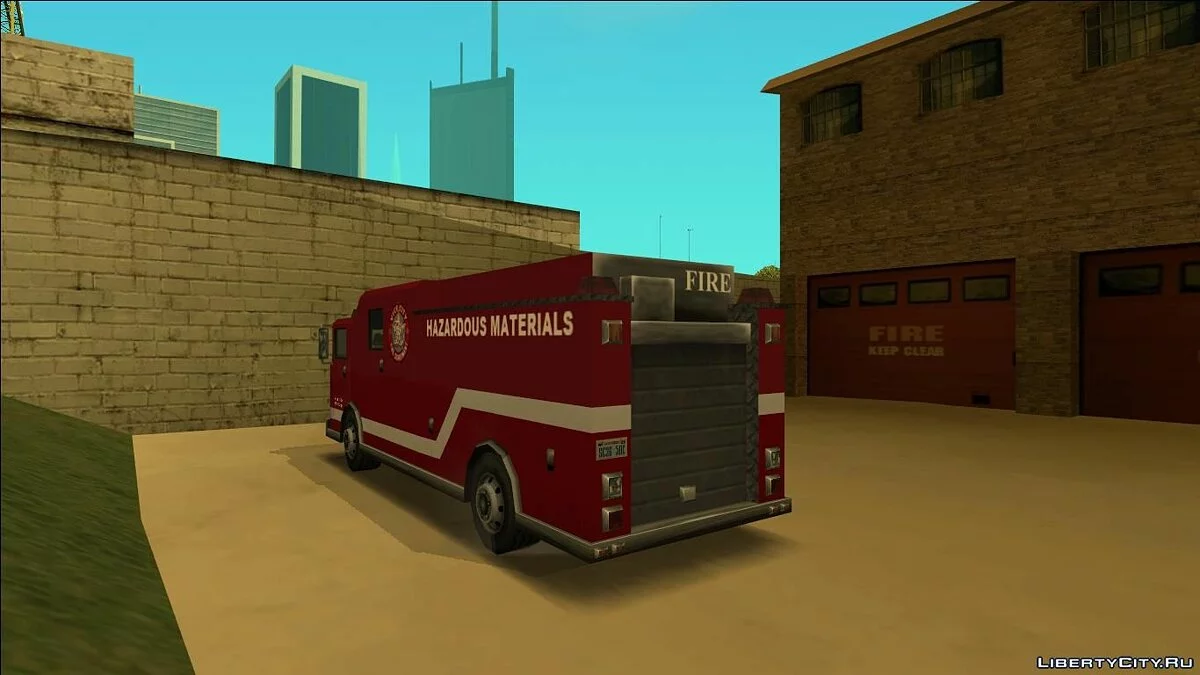 Пак пожарного транспорта (FROM GTA UNDERGROUND) / GTA San Andreas