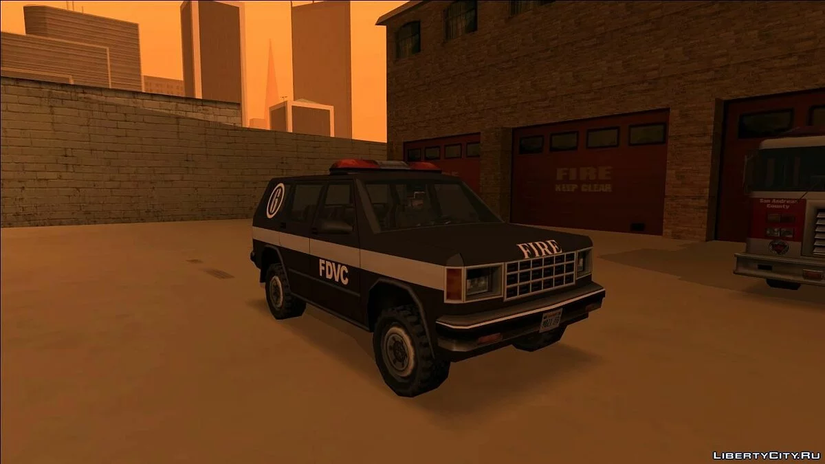Пак пожарного транспорта (FROM GTA UNDERGROUND) / GTA San Andreas