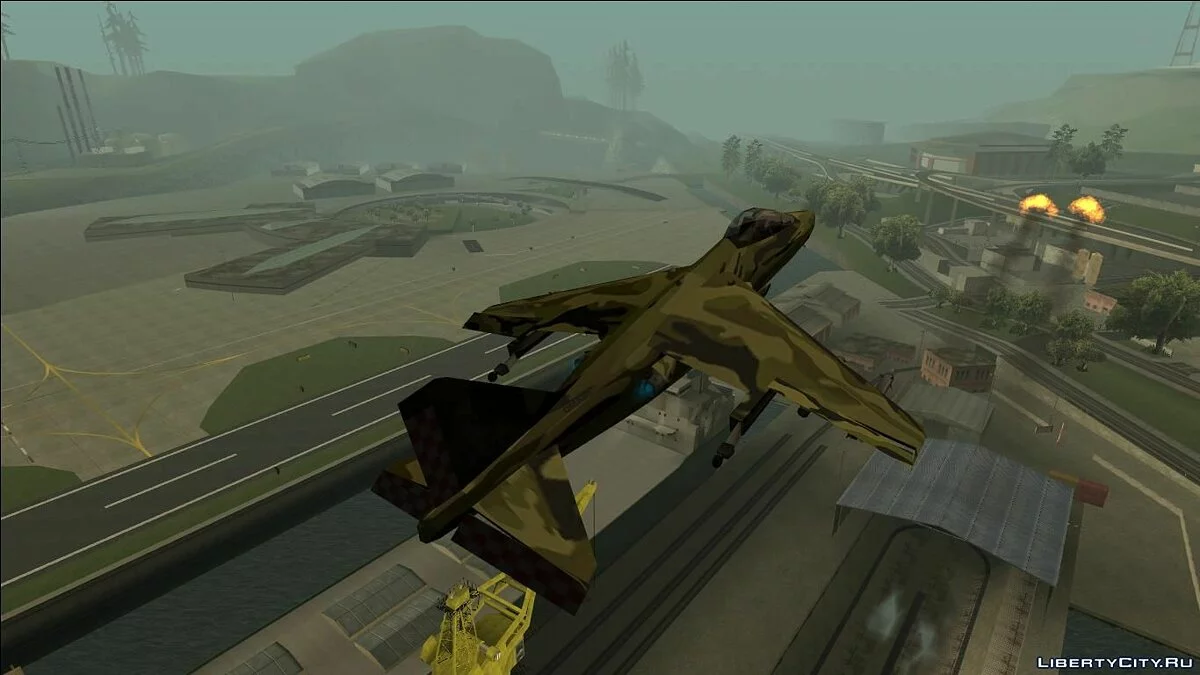 Пак самолетов Hydra (FROM GTA UNDERGROUND) / GTA San Andreas
