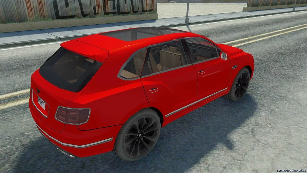 Bentley Bentayga Mulliner 2016 / GTA San Andreas
