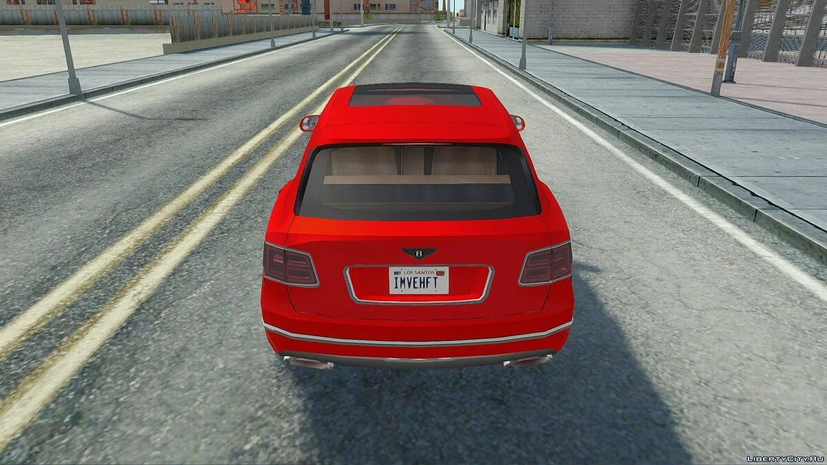 Bentley Bentayga Mulliner 2016 / GTA San Andreas