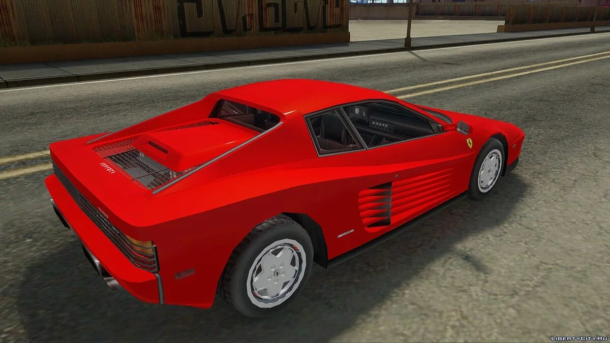 Ferrari Testarossa 1984 / GTA San Andreas
