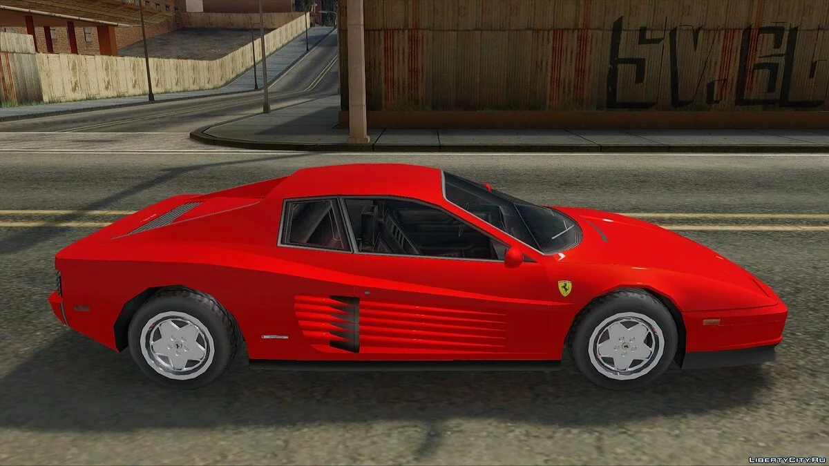 Ferrari Testarossa 1984 / GTA San Andreas