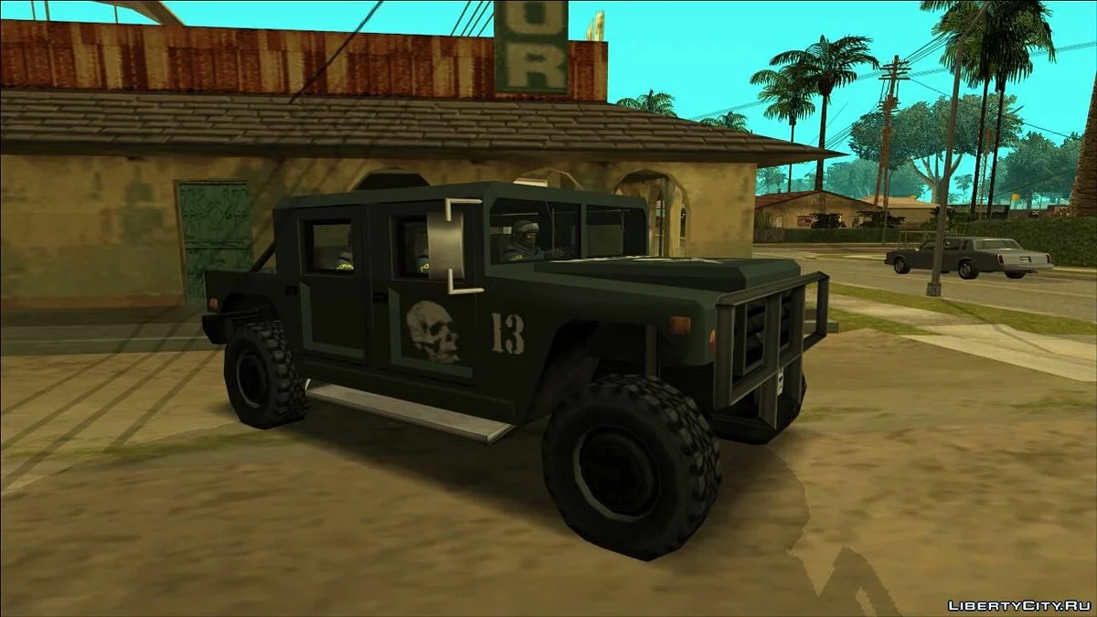 Bloodhound Patriot (FROM GTA UNDERGROUND) / GTA San Andreas