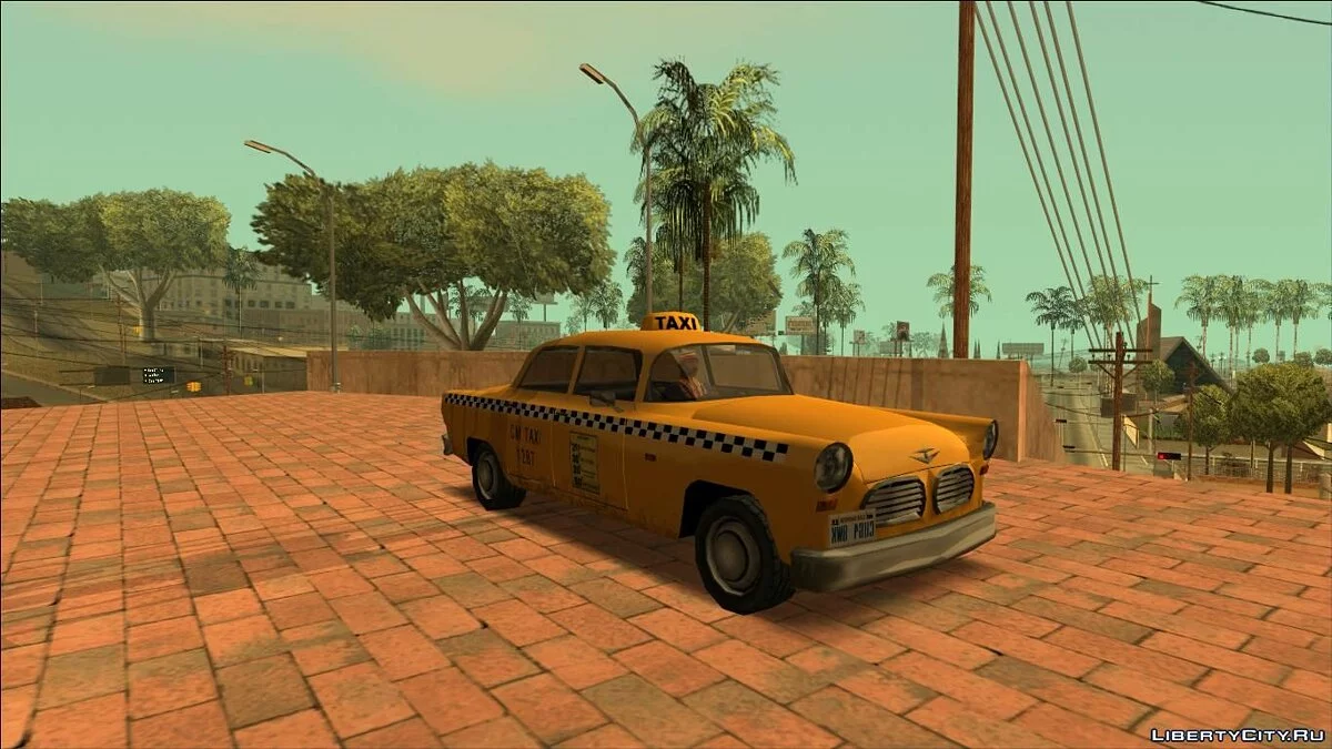 Пак машин Cabbie (FROM GTA UNDERGROUND) / GTA San Andreas