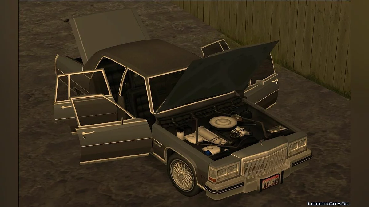 Cadillac Fleetwood Brougham '84 / GTA San Andreas