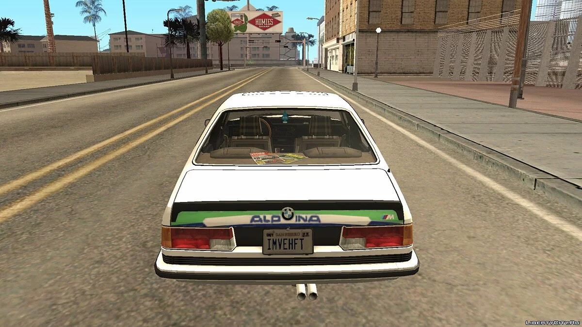 BMW E24 M635 CSi 1987 / GTA San Andreas