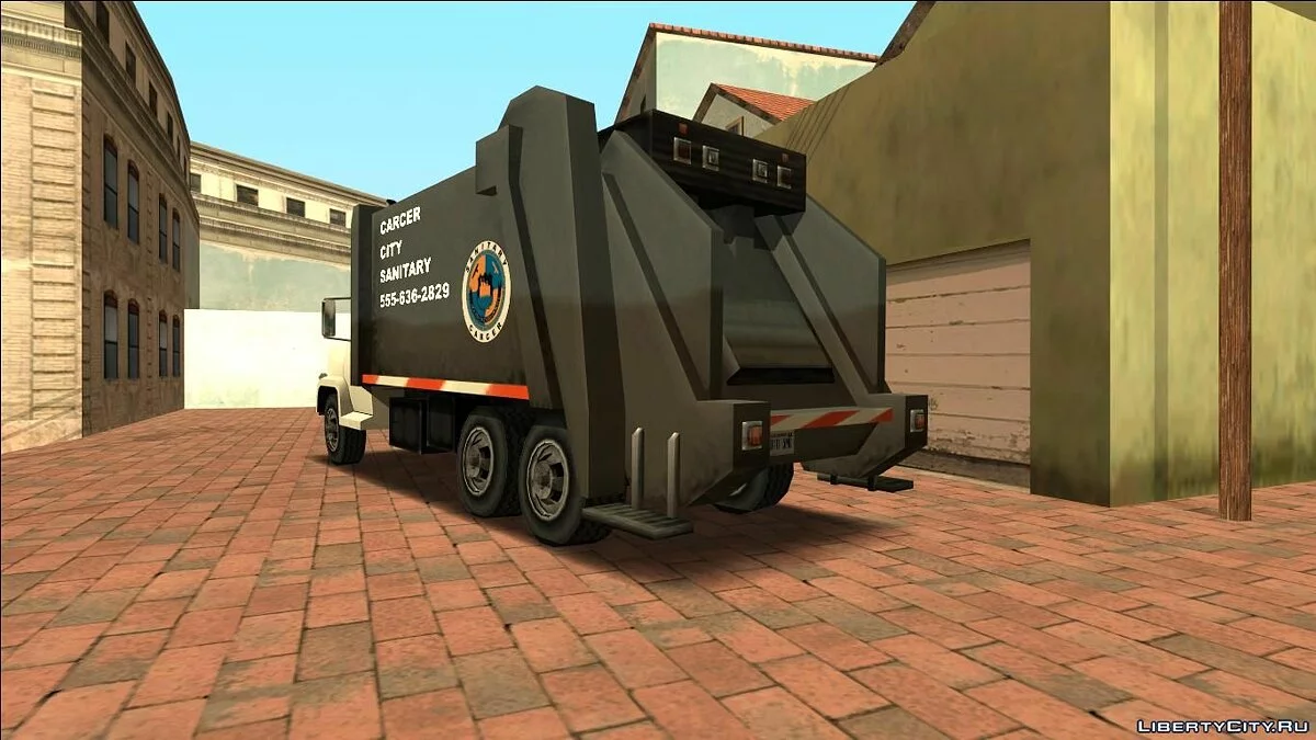 Пак Мусоровозов (FROM GTA UNDERGROUND) / GTA San Andreas