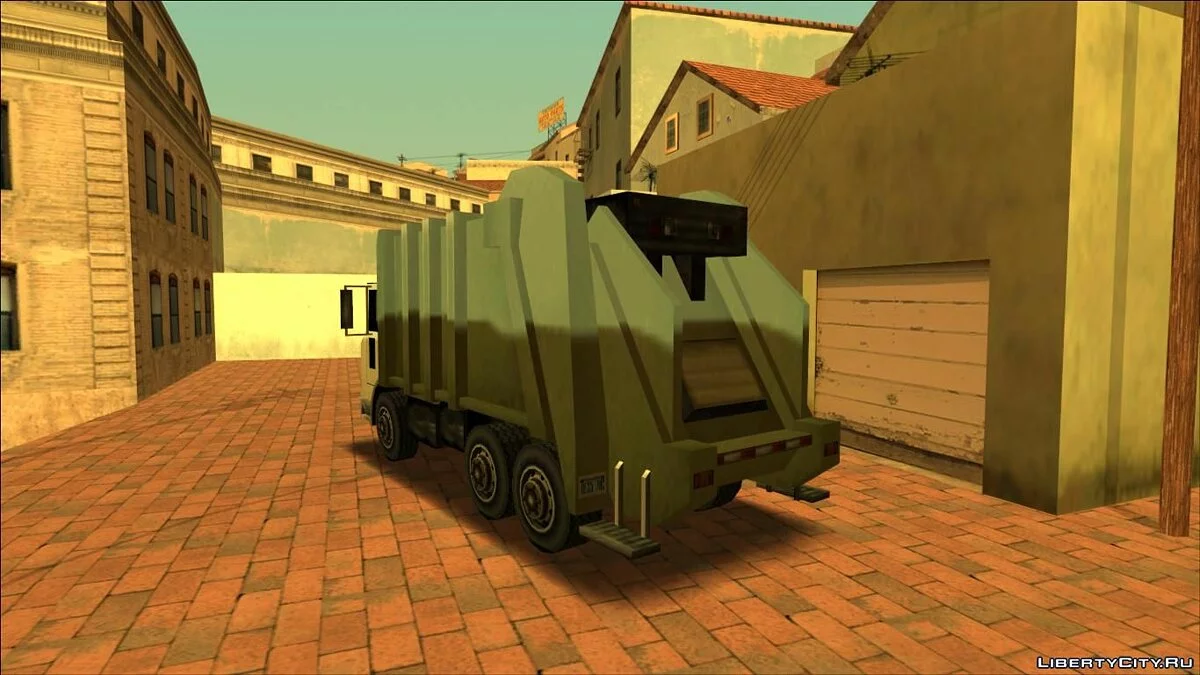 Пак Мусоровозов (FROM GTA UNDERGROUND) / GTA San Andreas