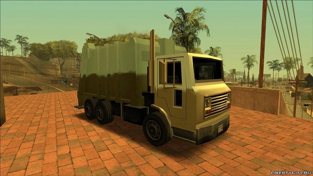 Пак Мусоровозов (FROM GTA UNDERGROUND) / GTA San Andreas