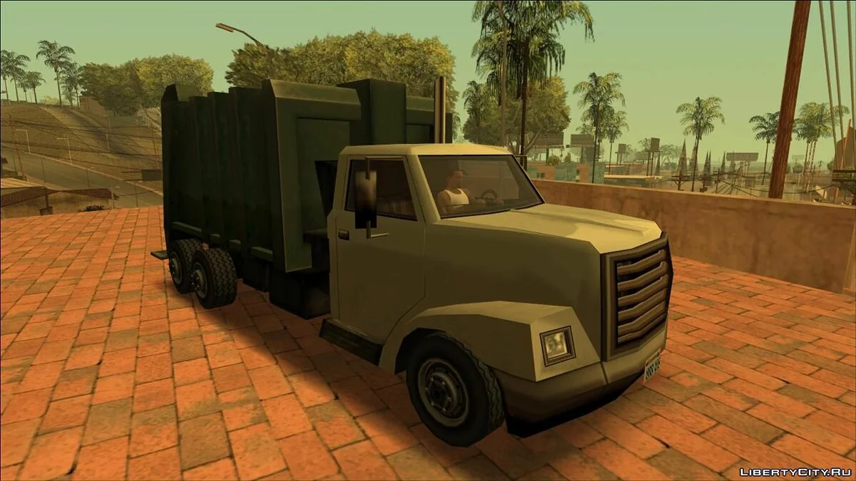 Пак Мусоровозов (FROM GTA UNDERGROUND) / GTA San Andreas