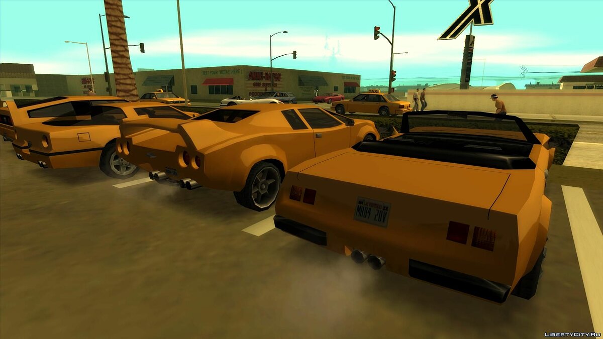 Скачать Vice City Sports Cars Pak для GTA San Andreas