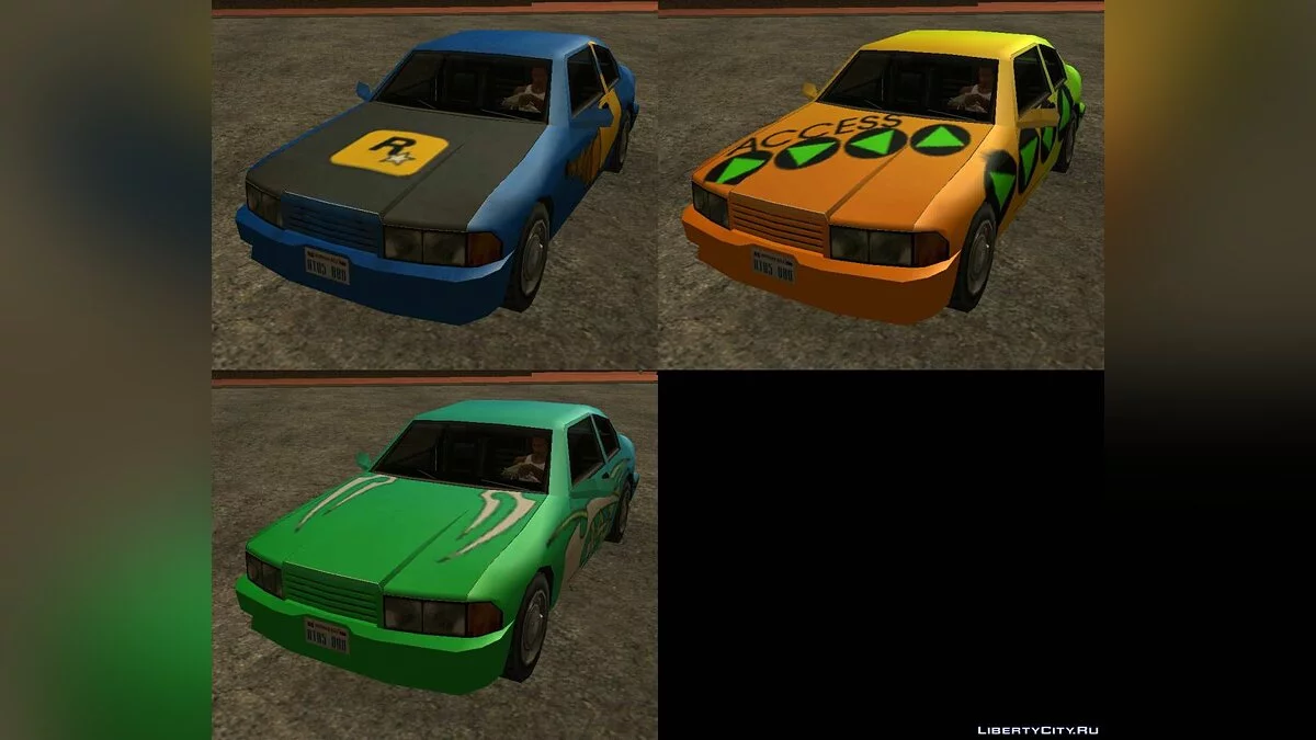 2000 Ubermacht Sentinel Compact / GTA San Andreas